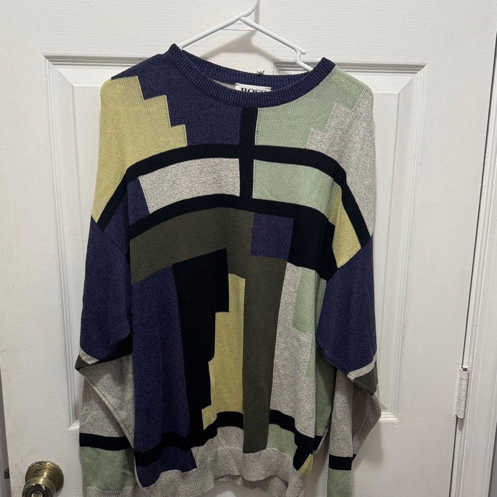 Hugo Boss Geometric Sweater
